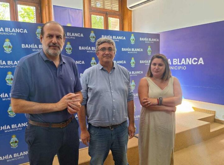 Federico Susbielles y Javier Rodríguez ministro de desarrollo agrario