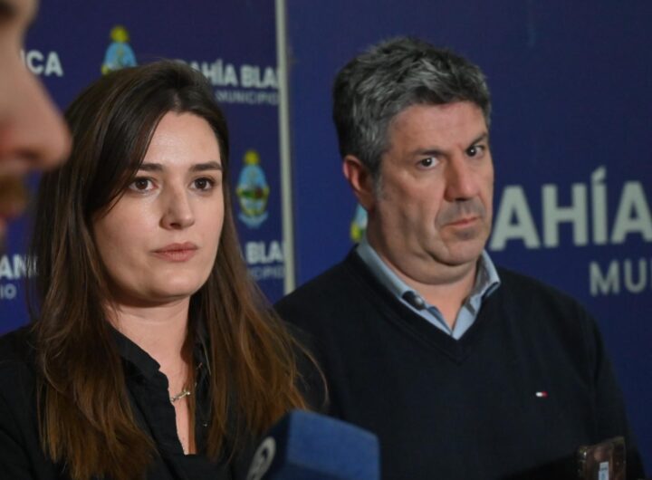 Florencia Molini y Luis Calderaro